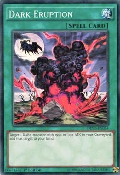 Dark Eruption Destiny Soldiers Yu-Gi-Oh! card