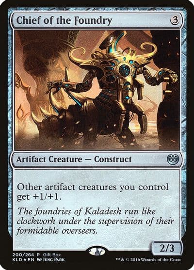 Chief of the Foundry Gift Boxes and Promos Magic card