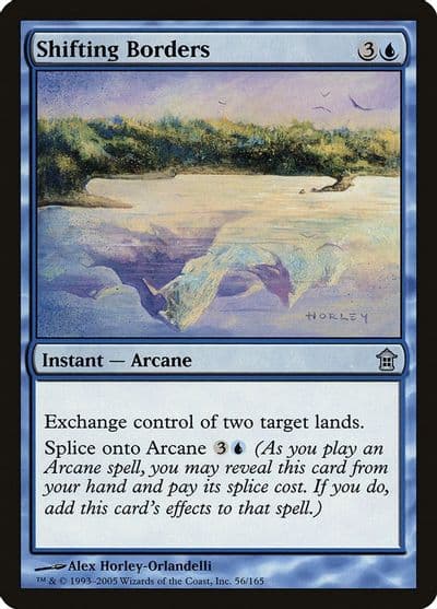 Shifting Borders Saviors of Kamigawa Magic card