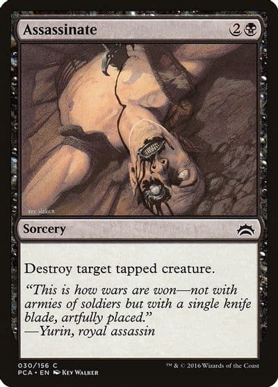 Assassinate Planechase Anthology Magic card