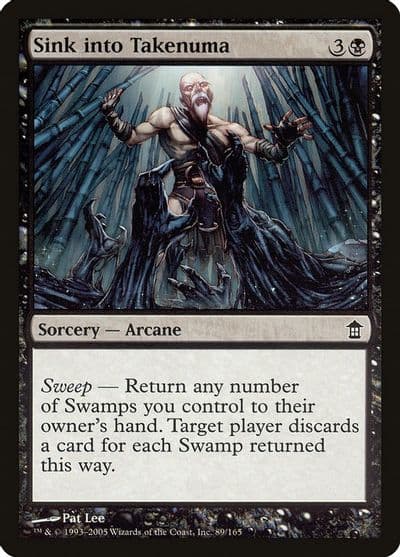 Sink into Takenuma Saviors of Kamigawa Magic card
