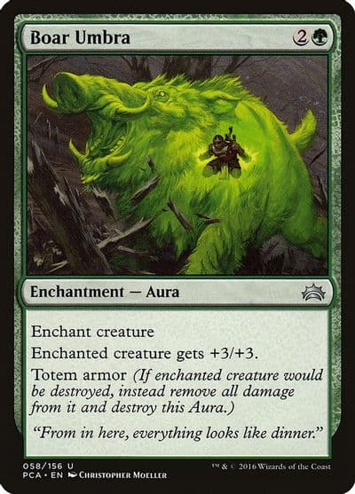 Boar Umbra Planechase Anthology Magic card
