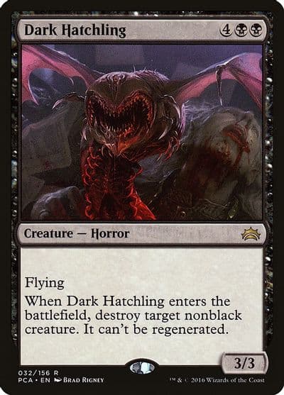 Dark Hatchling Planechase Anthology Magic card