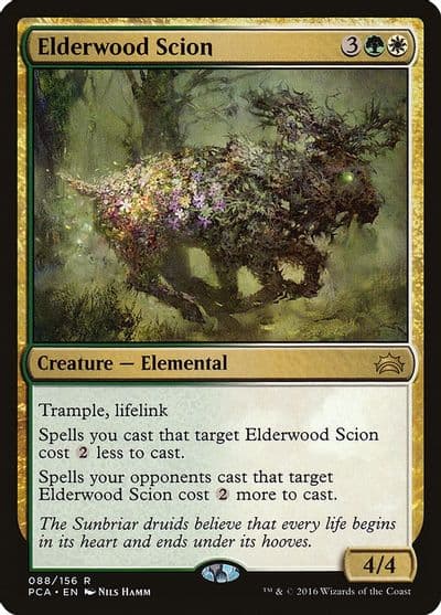 Elderwood Scion Planechase Anthology Magic card