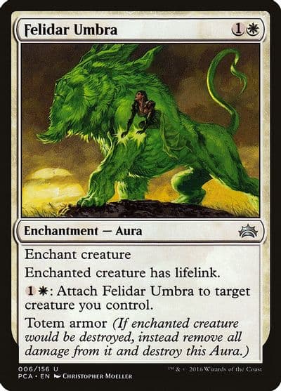 Felidar Umbra Planechase Anthology Magic card