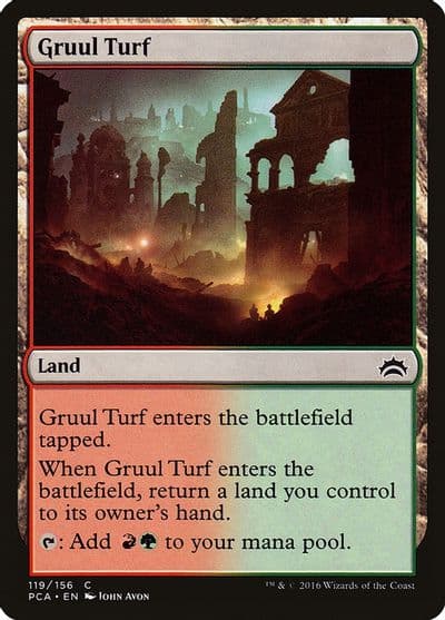 Gruul Turf Planechase Anthology Magic card