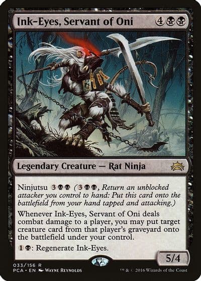 Ink Eyes Servant of Oni Planechase Anthology Magic card
