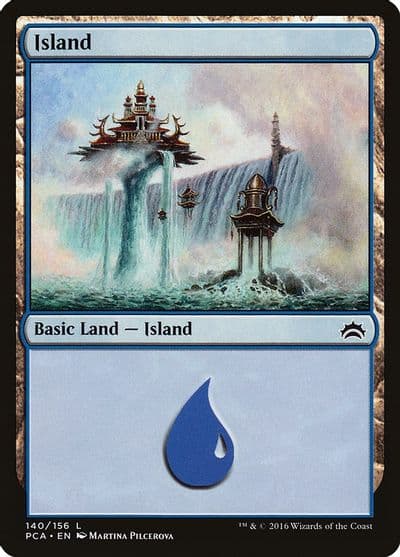 Island 140 Planechase Anthology Magic card