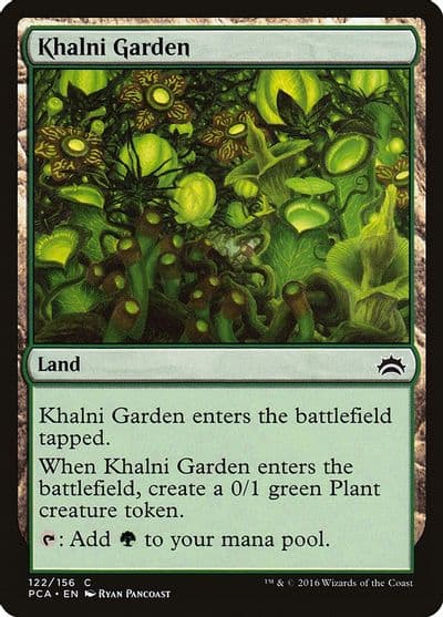Khalni Garden Planechase Anthology Magic card