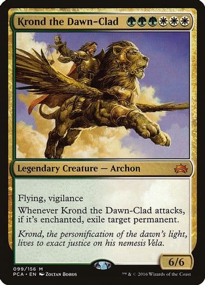 Krond the Dawn Clad Planechase Anthology Magic card