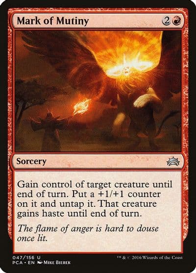 Mark of Mutiny Planechase Anthology Magic card