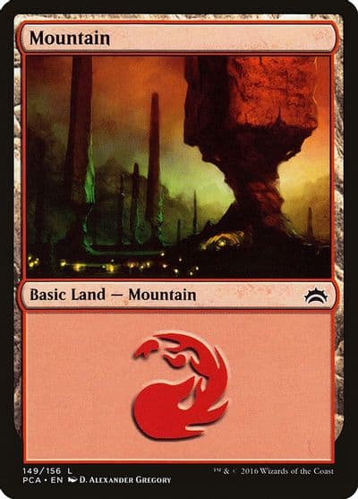 Mountain 149 Planechase Anthology Magic card