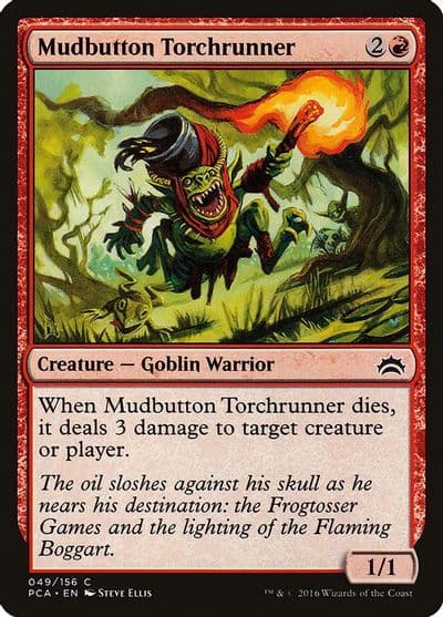 Mudbutton Torchrunner Planechase Anthology Magic card