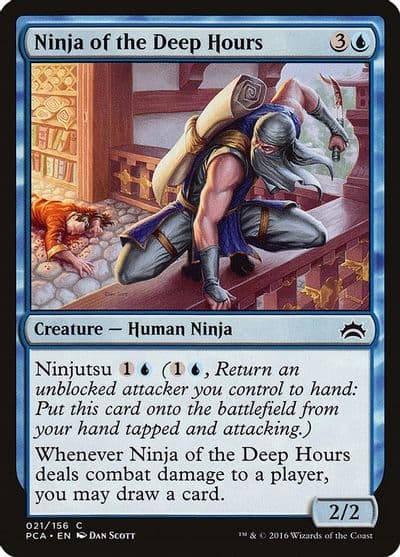 Ninja of the Deep Hours Planechase Anthology Magic card