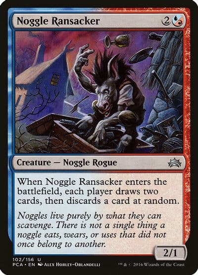 Noggle Ransacker Planechase Anthology Magic card