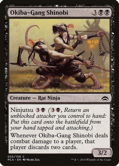 Okiba Gang Shinobi Planechase Anthology Magic card