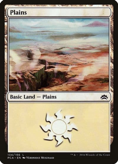 Plains 134 Planechase Anthology Magic card