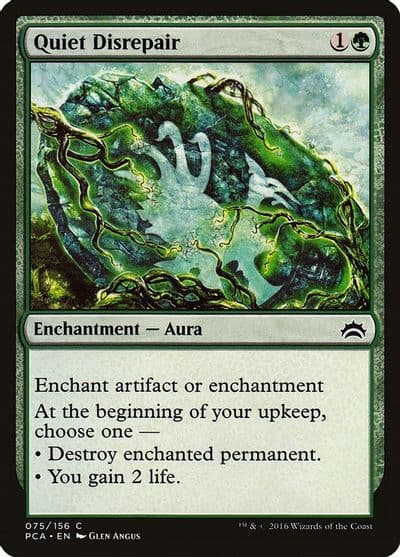 Quiet Disrepair Planechase Anthology Magic card