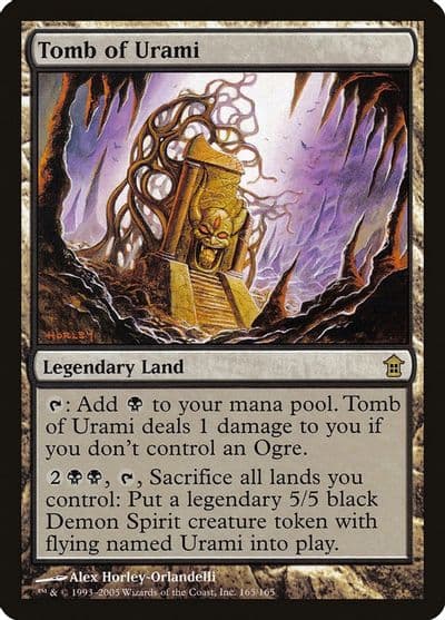 Tomb of Urami Saviors of Kamigawa Magic card