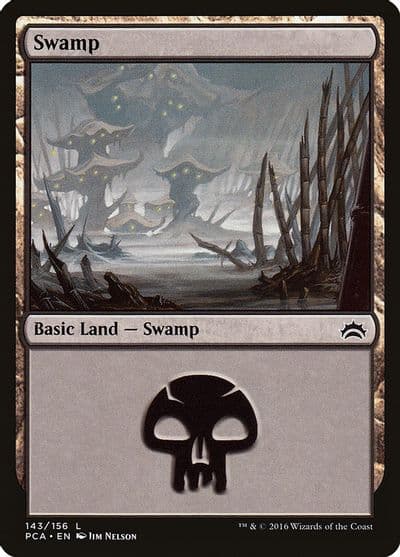 Swamp 143 Planechase Anthology Magic card