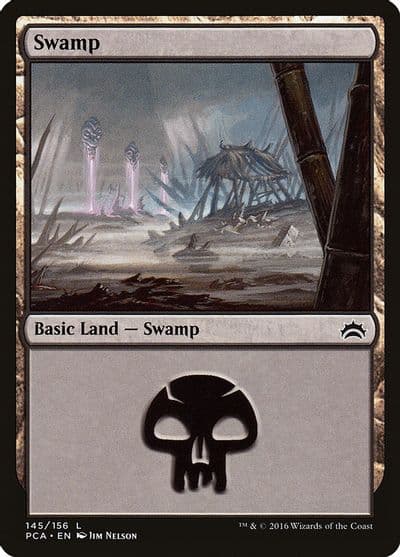 Swamp 145 Planechase Anthology Magic card