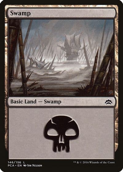 Swamp 146 Planechase Anthology Magic card