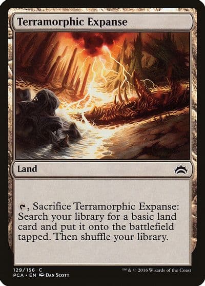 Terramorphic Expanse Planechase Anthology Magic card