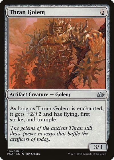 Thran Golem Planechase Anthology Magic card