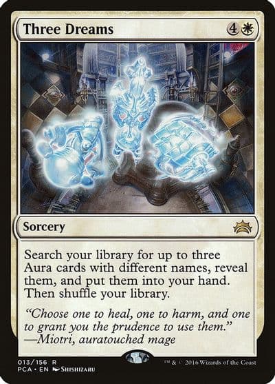 Three Dreams Planechase Anthology Magic card