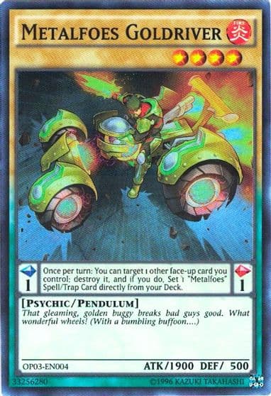 Metalfoes Goldriver OTS Tournament Pack 3 Yu-Gi-Oh! card