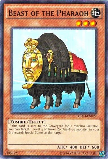 Beast of the Pharaoh OTS Tournament Pack 3 Yu-Gi-Oh! card