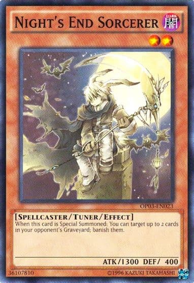 Nights End Sorcerer OTS Tournament Pack 3 Yu-Gi-Oh! card