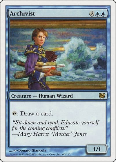 Archivist 9th Edition Magic card