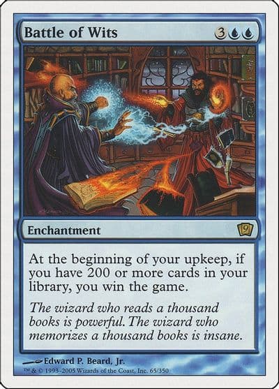 Battle of Wits 9th Edition Magic card
