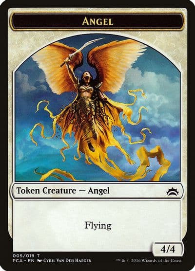 Angel Saproling Double Sided Token Planechase Anthology Magic card