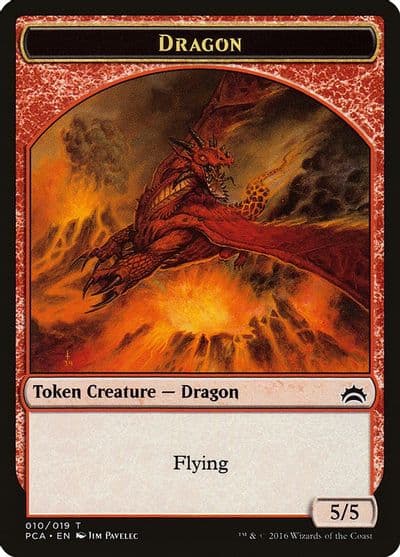 Dragon Saproling Double Sided Token Planechase Anthology Magic card