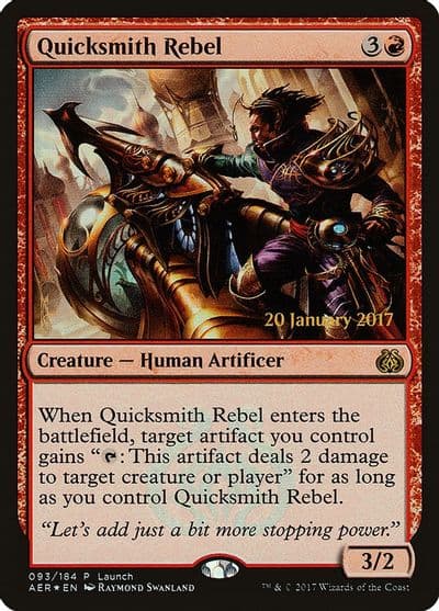 Quicksmith Rebel Launch Party & Release Event Promos Magic card