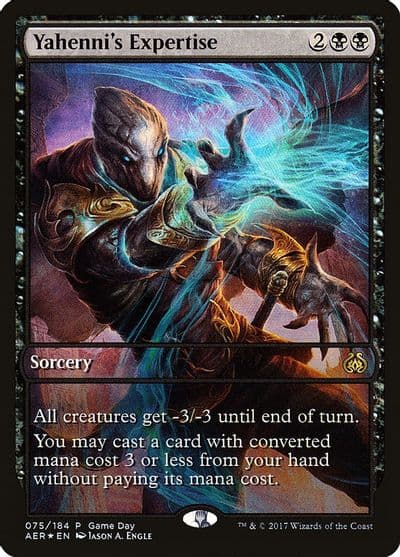 Yahennis Expertise Game Day & Store Championship Promos Magic card