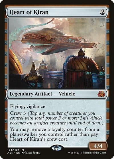 Heart of Kiran Aether Revolt Magic card