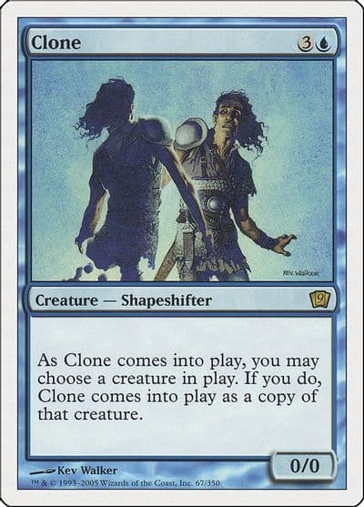 Clone 9th Edition Magic card