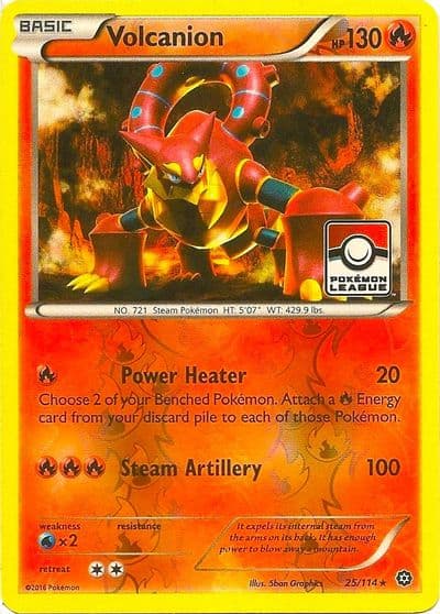 Volcanion (Pokemon League) League & Championship Cards Pokemon card