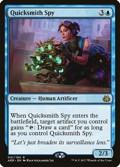 Quicksmith Spy Aether Revolt Magic card