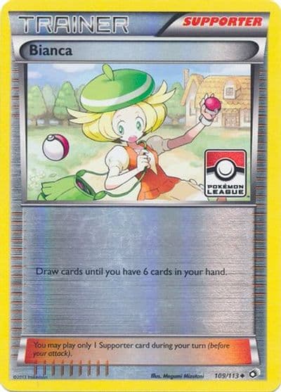 Bianca (Pokemon League) League & Championship Cards Pokemon card