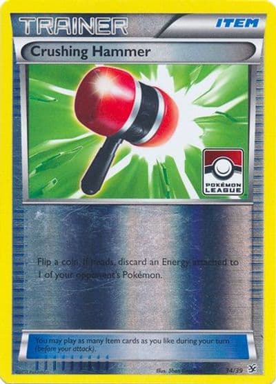 Crushing Hammer (Pokemon League) League & Championship Cards Pokemon card