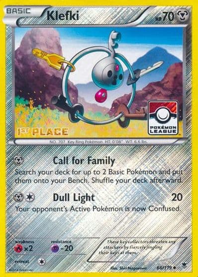 Klefki (Pokemon League) [1st Place] League & Championship Cards Pokemon card