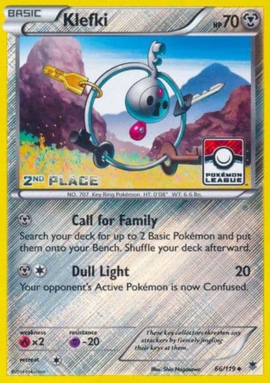 Klefki (Pokemon League) [2nd Place] League & Championship Cards Pokemon card