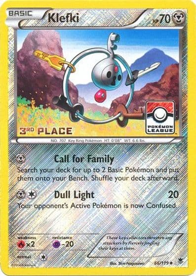 Klefki (Pokemon League) [3rd Place] League & Championship Cards Pokemon card