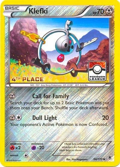 Klefki (League Promo) [4th Place] League & Championship Cards Pokemon card