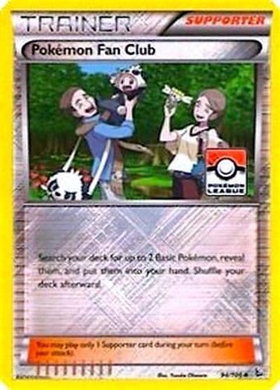 Pokemon Fan Club (Pokemon League) League & Championship Cards Pokemon card