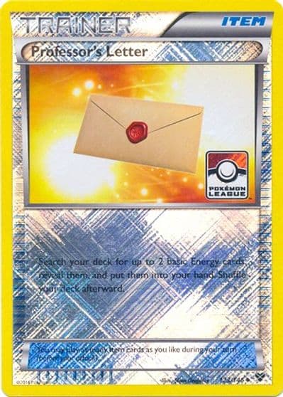Professor's Letter (Pokemon League) League & Championship Cards Pokemon card